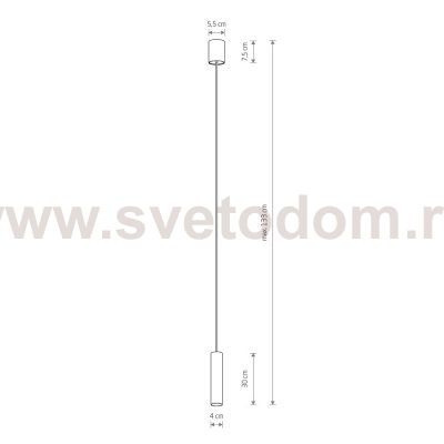 Подвесной светильник Nowodvorski Fourty M Gray (Cерия Fourty M, Цвет Серый) арт. 10902