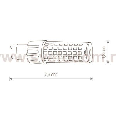 Лампа светодиодная Nowodvorski Bulb White (Cерия Bulb, Цвет Белый) арт. 10933