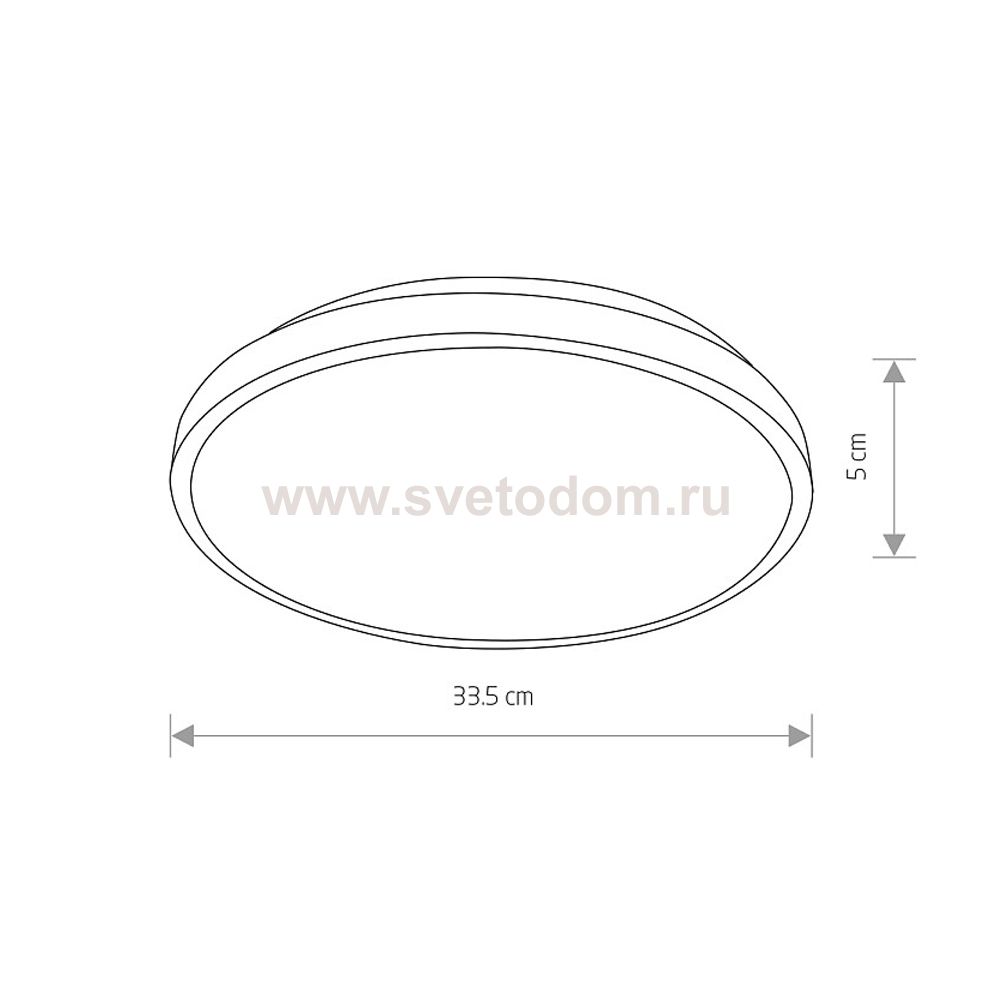 Потолочный cветильник Nowodvorski Agnes Round Led Pro Black (Cерия Agnes Led Pro, Модель круглая, Цвет Черный) арт. 10971