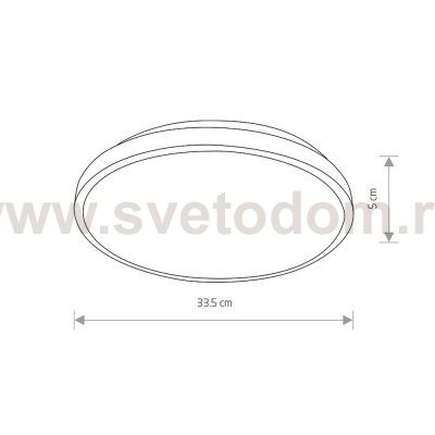 Потолочный cветильник Nowodvorski Agnes Round Led Pro Black (Cерия Agnes Led Pro, Модель круглая, Цвет Черный) арт. 10971