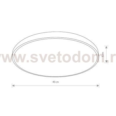 Потолочный cветильник Nowodvorski Agnes Round Led Pro Black (Cерия Agnes Led Pro, Модель круглая, Цвет Черный) арт. 10974