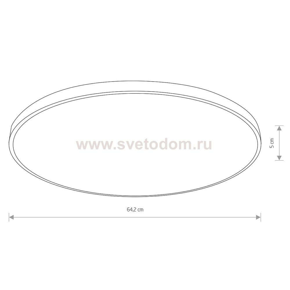 Потолочный cветильник Nowodvorski Agnes Round Led Pro Black (Cерия Agnes Led Pro, Модель круглая, Цвет Черный) арт. 10976