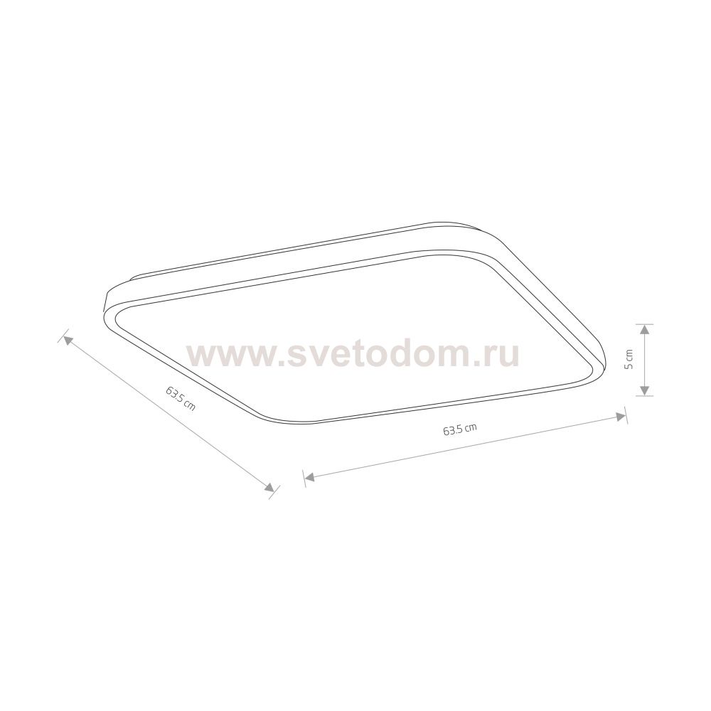 Потолочный cветильник Nowodvorski Agnes Square Led Pro Black (Cерия Agnes Led Pro, Модель квадратная, Цвет Черный) арт. 10987