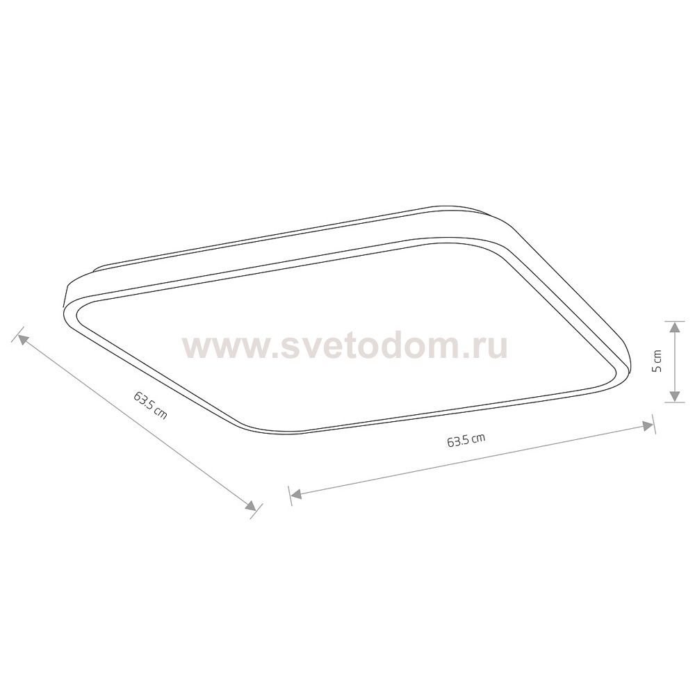 Потолочный cветильник Nowodvorski Agnes Square Led Pro Black (Cерия Agnes Led Pro, Модель квадратная, Цвет Черный) арт. 10988