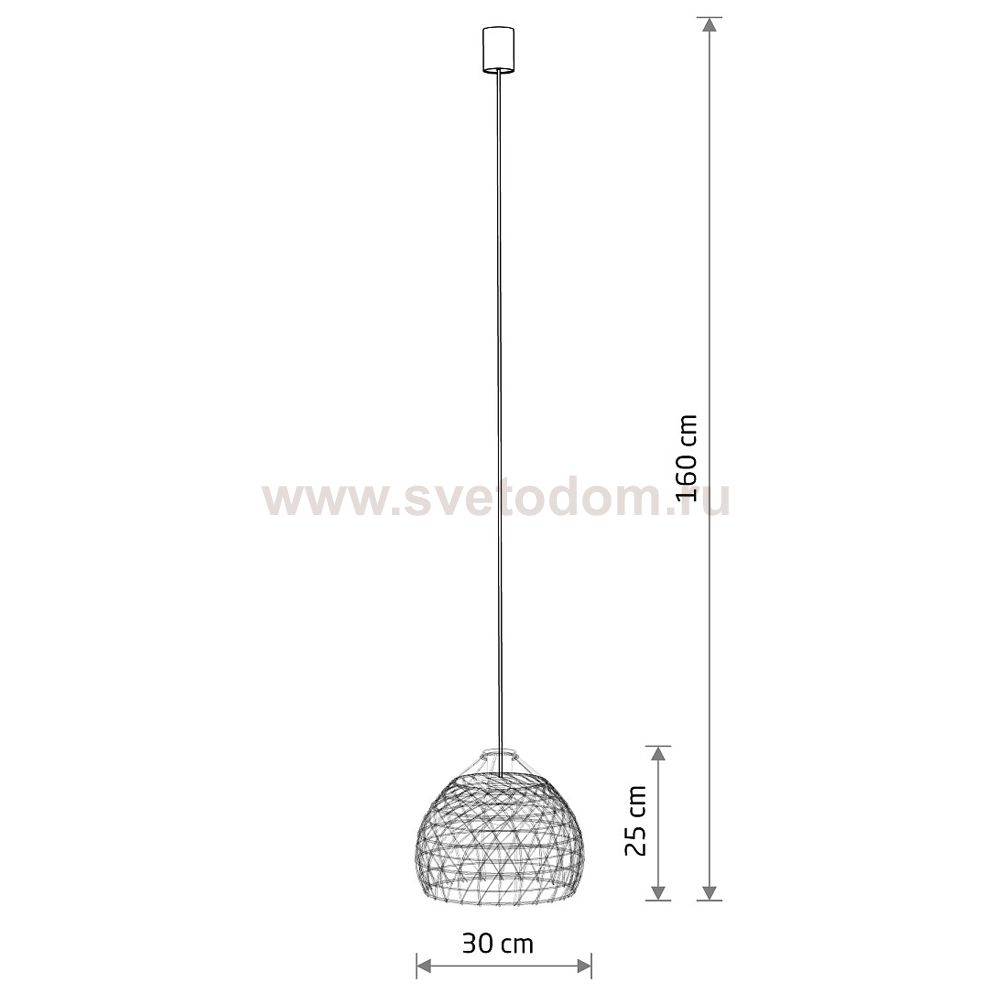 Подвесная люстра Nowodvorski Boho S Wood (Cерия Boho S, Цвет Дерево) арт. 11150