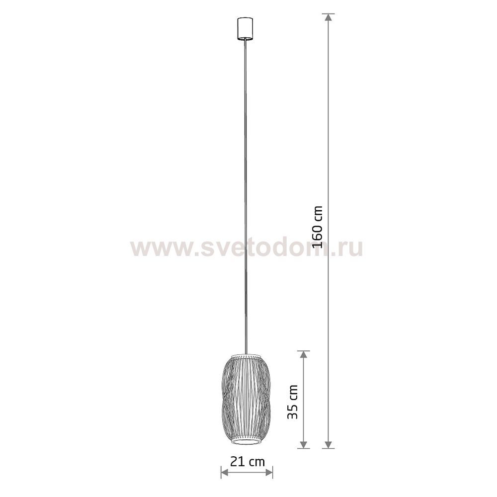 Подвесная люстра Nowodvorski Puket S Wood (Cерия Puket S, Цвет Дерево) арт. 11160