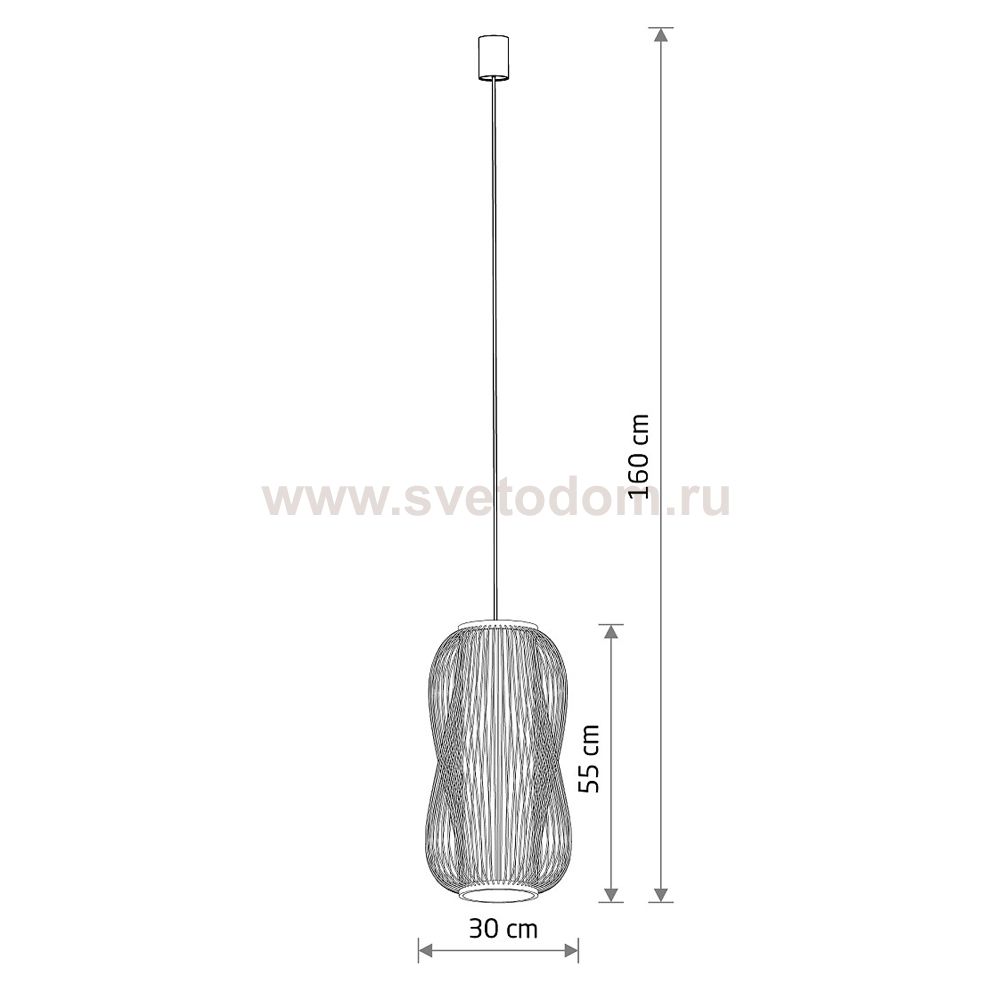 Подвесная люстра Nowodvorski Puket L Wood (Cерия Puket L, Цвет Дерево) арт. 11162