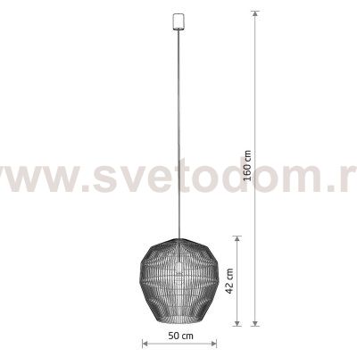 Подвесная люстра Nowodvorski Haiti M Wood (Cерия Haiti M, Цвет Дерево) арт. 11164