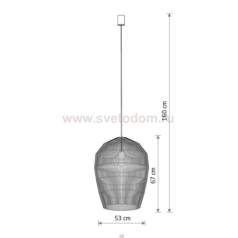 Подвесная люстра Nowodvorski Haiti L Wood (Cерия Haiti L, Цвет Дерево) арт. 11165