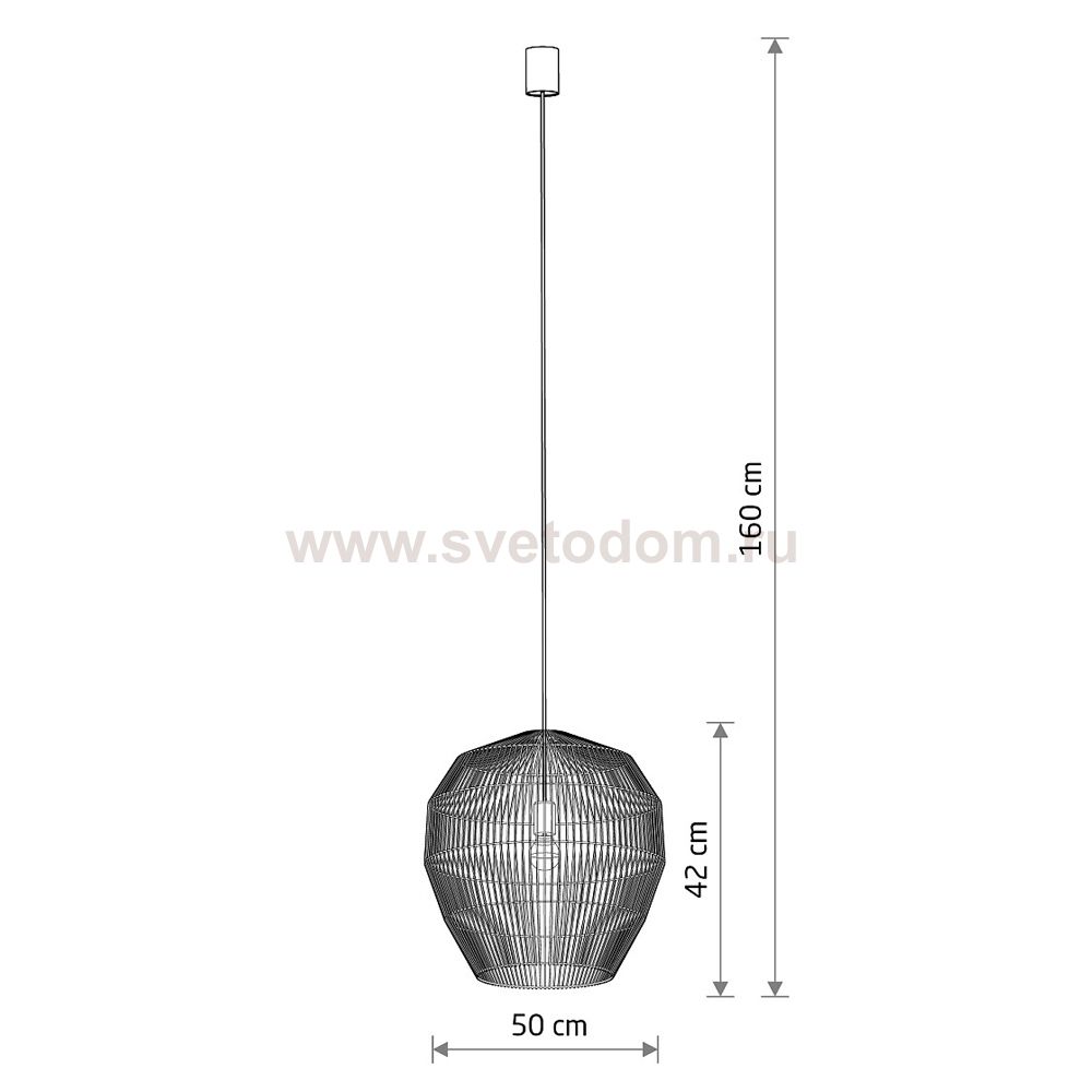 Подвесная люстра Nowodvorski Haiti M Wood (Cерия Haiti M, Цвет Дерево) арт. 11167