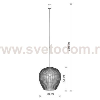 Подвесная люстра Nowodvorski Haiti M Wood (Cерия Haiti M, Цвет Дерево) арт. 11167