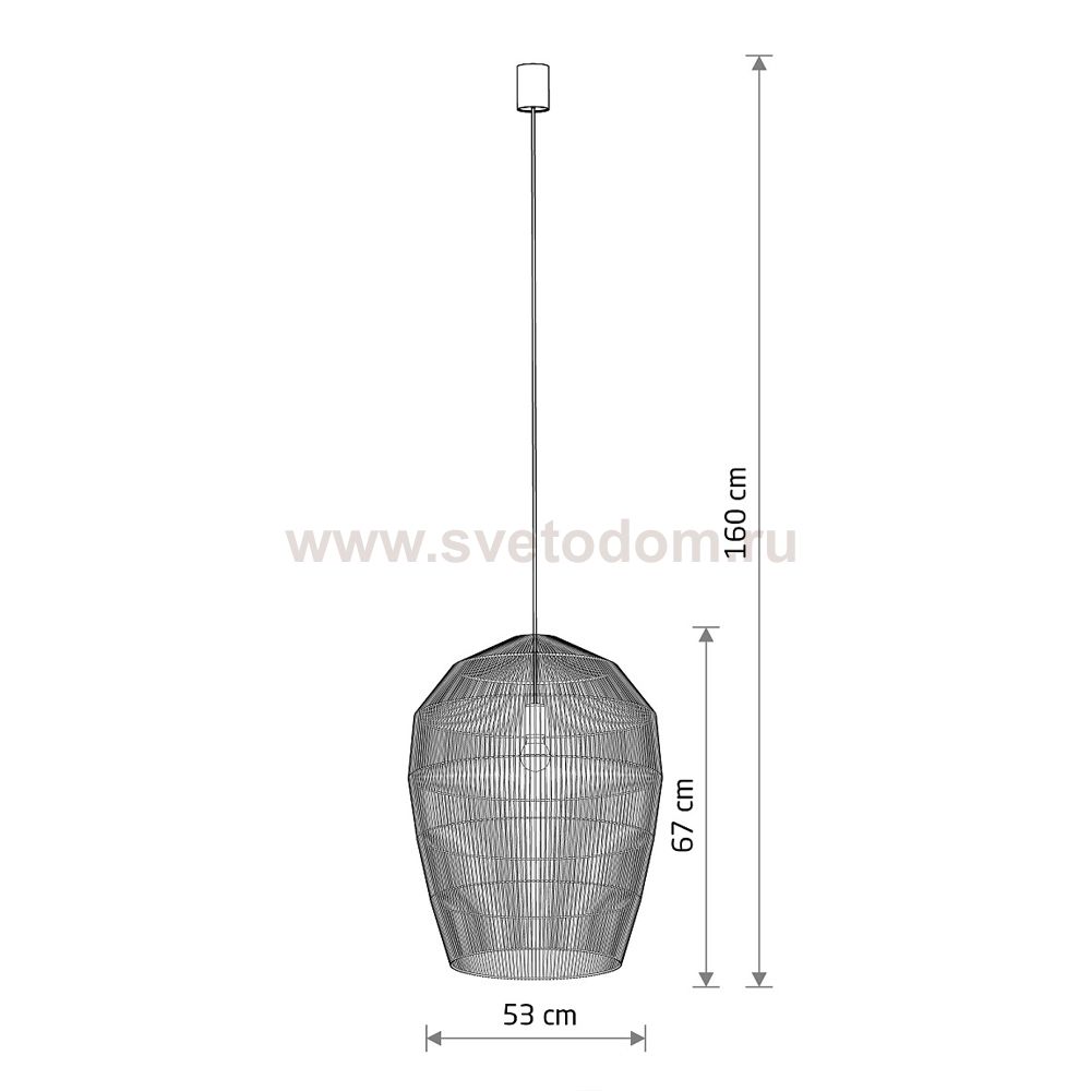 Подвесная люстра Nowodvorski Haiti L Wood (Cерия Haiti L, Цвет Дерево) арт. 11168