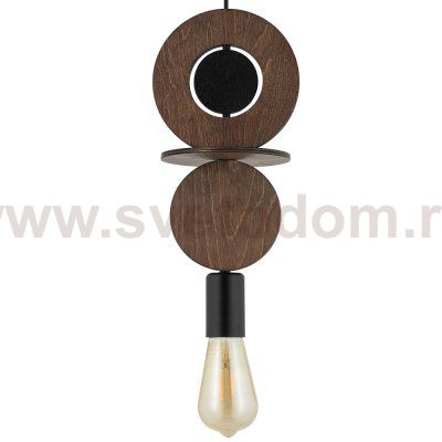 Подвесная люстра Nowodvorski Drops Wood C Wood (Cерия Drops Wood C, Цвет Дерево) арт. 11175