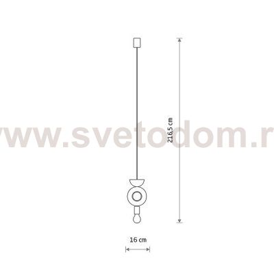 Подвесная люстра Nowodvorski Drops Wood D Wood (Cерия Drops Wood D, Цвет Дерево) арт. 11176