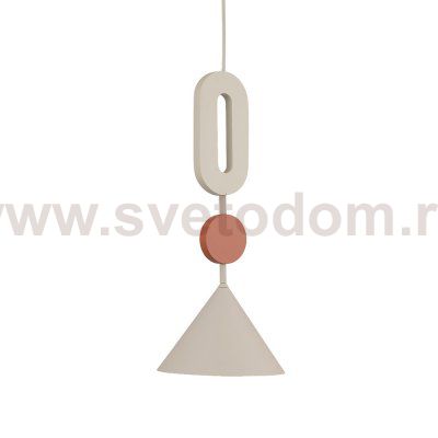 Подвесная люстра Nowodvorski Серия Drops (Дропс) Цвет Beige/Terracotta (Бежевый/Терракот) арт. 11192
