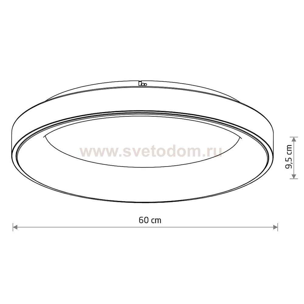 Потолочный cветильник Nowodvorski Nikki Round Led White (Cерия Nikki Led, Модель круглая, Цвет Белый) арт. 11208