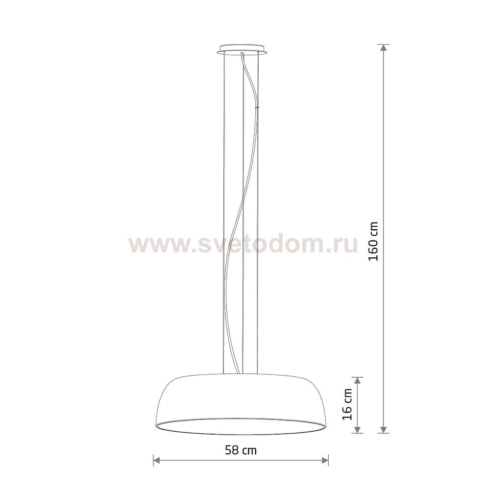 Подвесная люстра Nowodvorski Satellite L Gray (Cерия Satellite L, Цвет Серый) арт. 11231