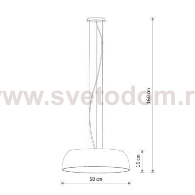 Подвесная люстра Nowodvorski Satellite L Gray (Cерия Satellite L, Цвет Серый) арт. 11231