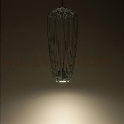 Подвесная люстра Nowodvorski Pumpkin S Silk Gray (Cерия Pumpkin S, Цвет Шелковый серый) арт. 11242