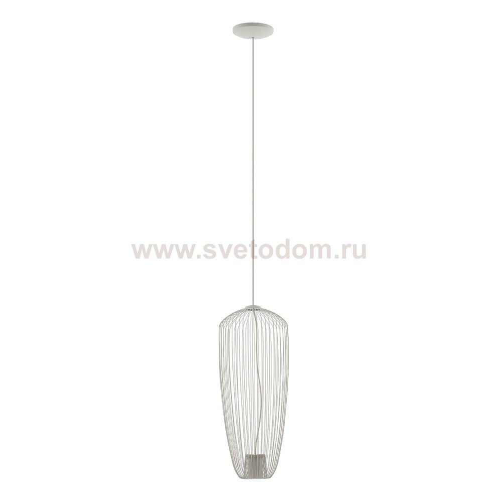 Подвесная люстра Nowodvorski Pumpkin S Silk Gray (Cерия Pumpkin S, Цвет Шелковый серый) арт. 11242