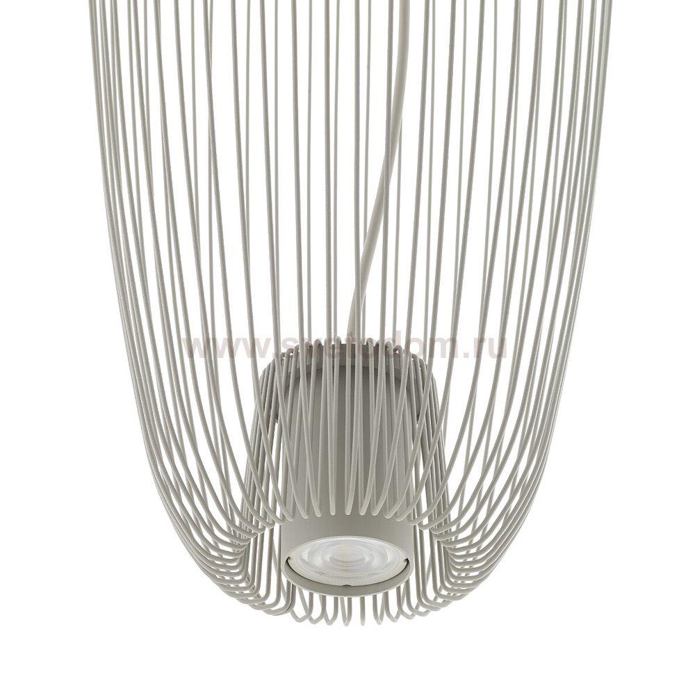 Подвесная люстра Nowodvorski Pumpkin S Silk Gray (Cерия Pumpkin S, Цвет Шелковый серый) арт. 11242