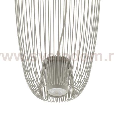 Подвесная люстра Nowodvorski Pumpkin S Silk Gray (Cерия Pumpkin S, Цвет Шелковый серый) арт. 11242