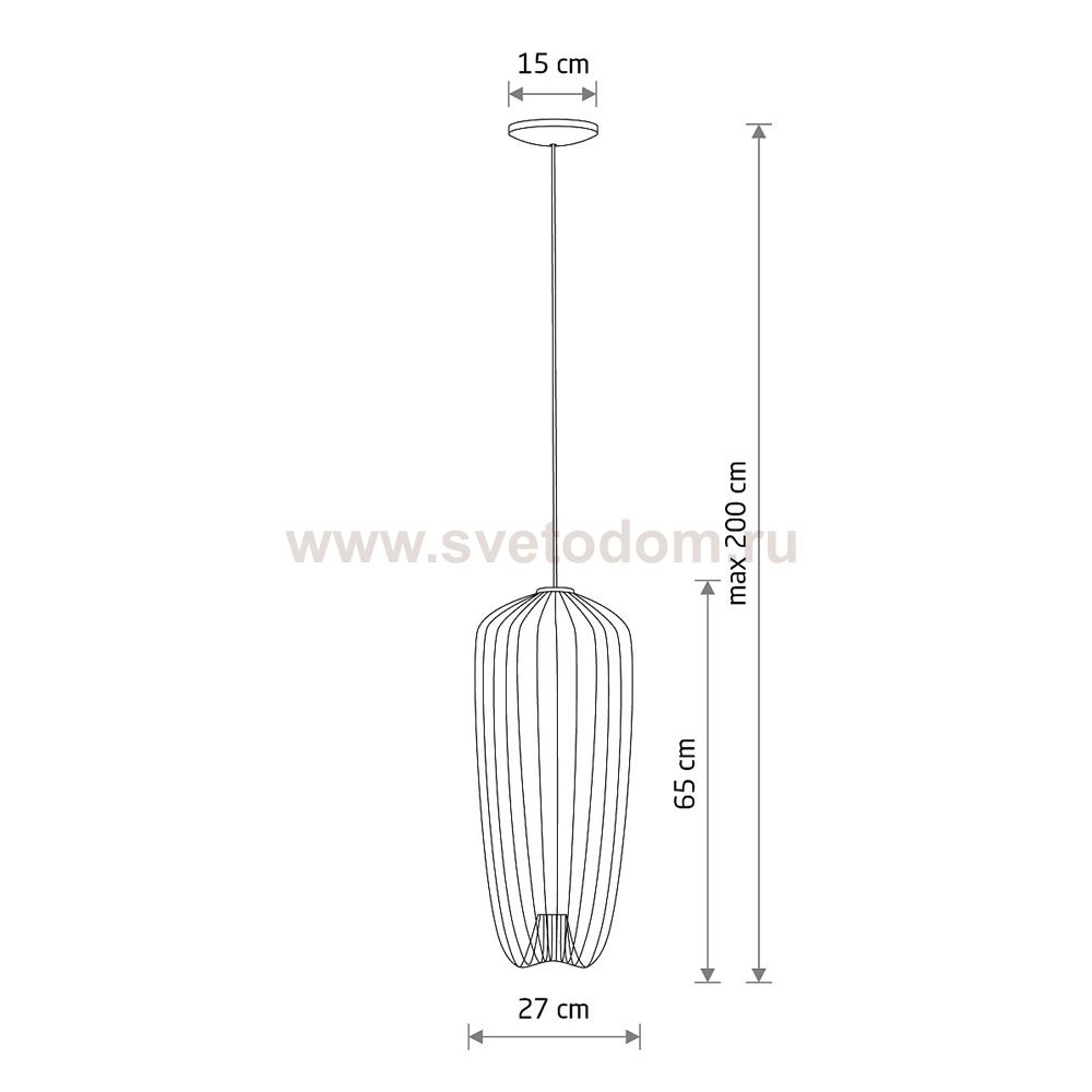 Подвесная люстра Nowodvorski Pumpkin S Umbra Gray (Cерия Pumpkin S, Цвет Темно-серый) арт. 11243