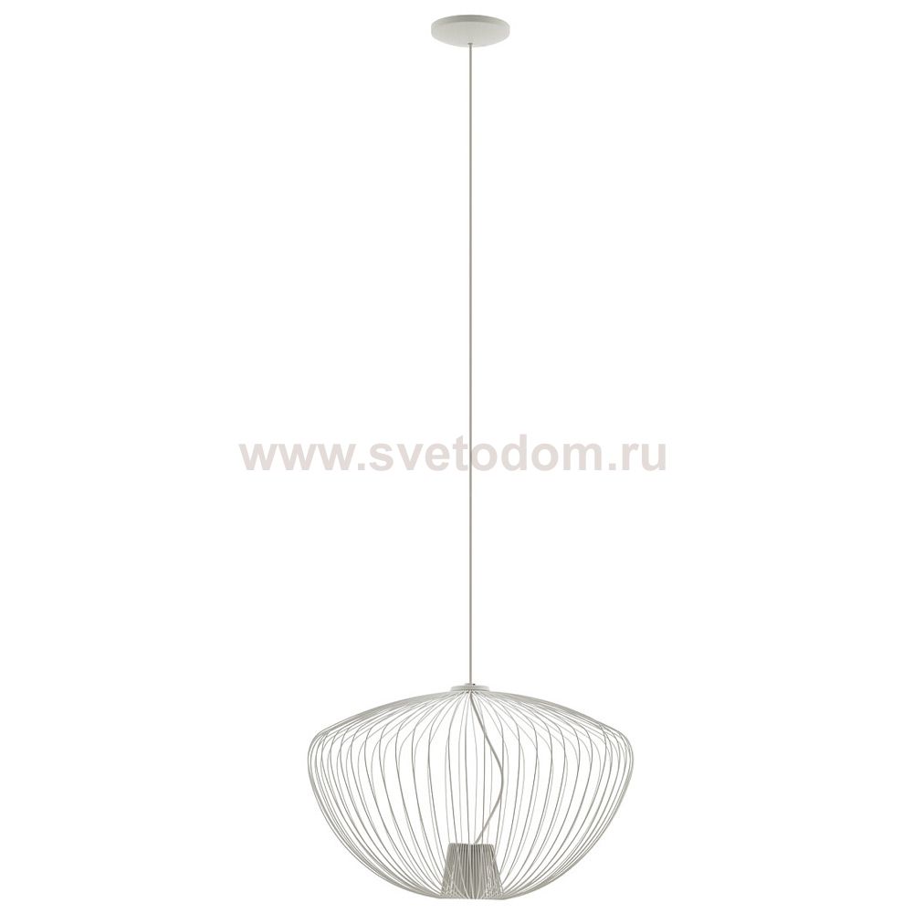 Подвесная люстра Nowodvorski Pumpkin M Silk Gray (Cерия Pumpkin M, Цвет Шелковый серый) арт. 11244