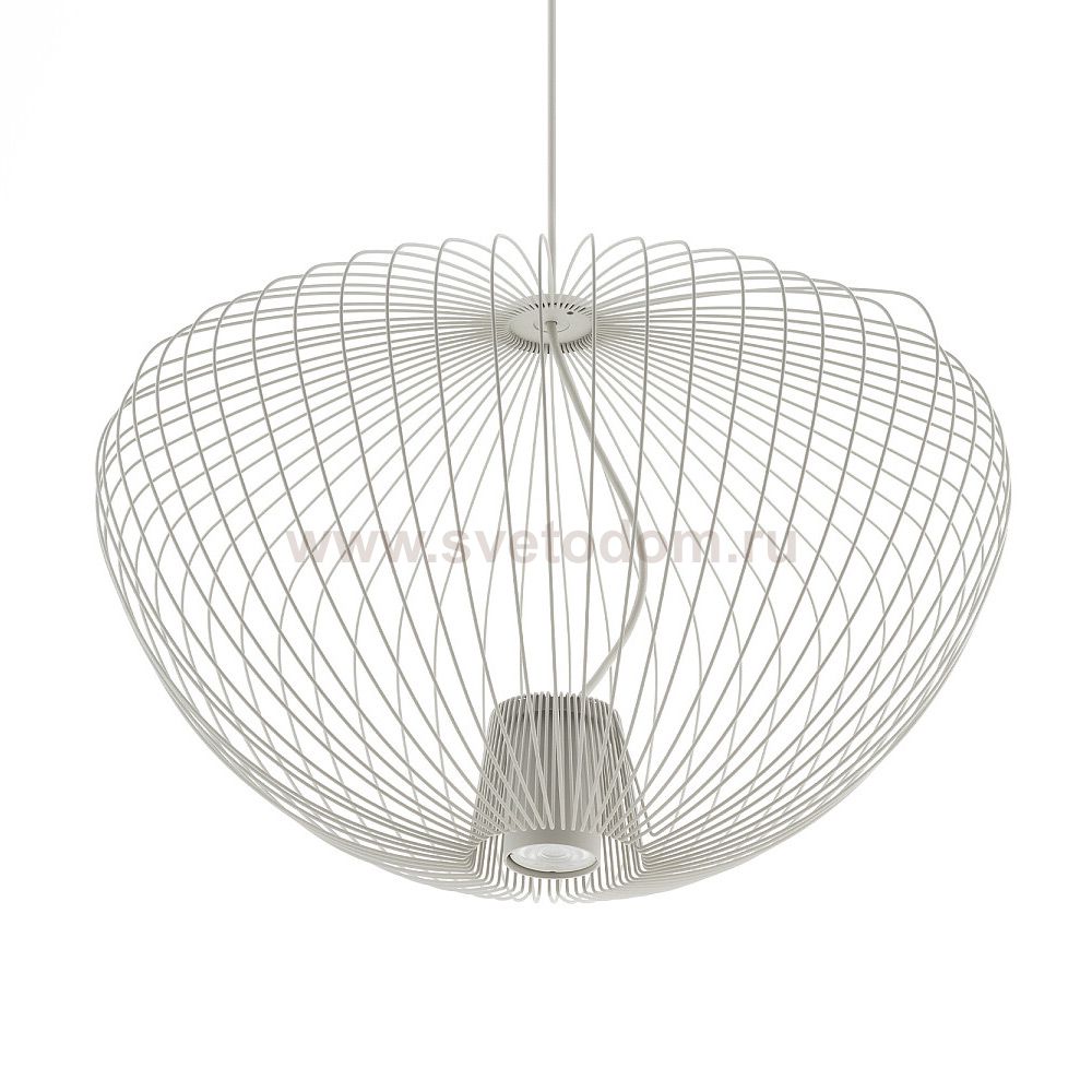 Подвесная люстра Nowodvorski Pumpkin M Silk Gray (Cерия Pumpkin M, Цвет Шелковый серый) арт. 11244