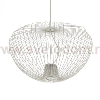 Подвесная люстра Nowodvorski Pumpkin M Silk Gray (Cерия Pumpkin M, Цвет Шелковый серый) арт. 11244