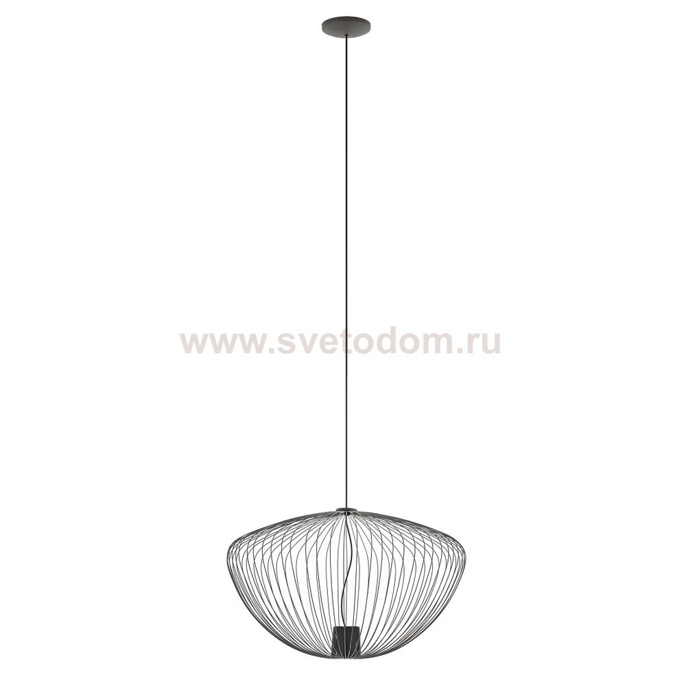 Подвесная люстра Nowodvorski Pumpkin M Umbra Gray (Cерия Pumpkin M, Цвет Темно-серый) арт. 11245