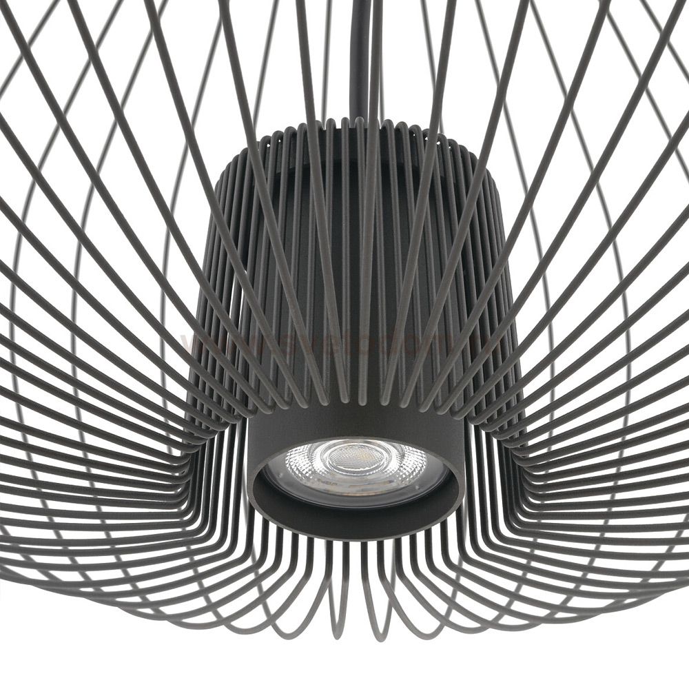 Подвесная люстра Nowodvorski Pumpkin M Umbra Gray (Cерия Pumpkin M, Цвет Темно-серый) арт. 11245