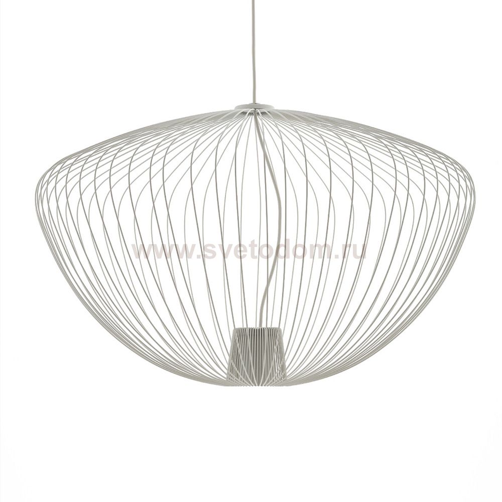 Подвесная люстра Nowodvorski Pumpkin L Silk Gray (Cерия Pumpkin L, Цвет Шелковый серый) арт. 11251