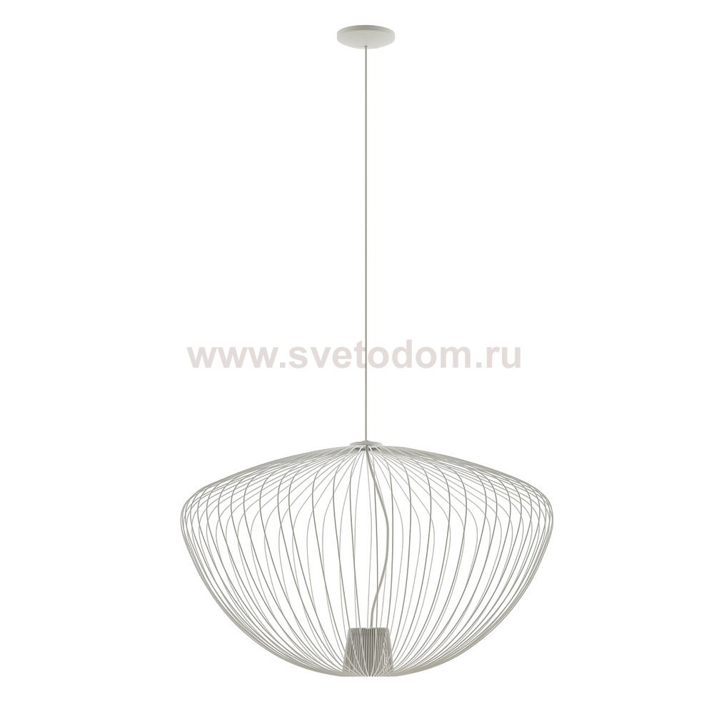 Подвесная люстра Nowodvorski Pumpkin L Silk Gray (Cерия Pumpkin L, Цвет Шелковый серый) арт. 11251