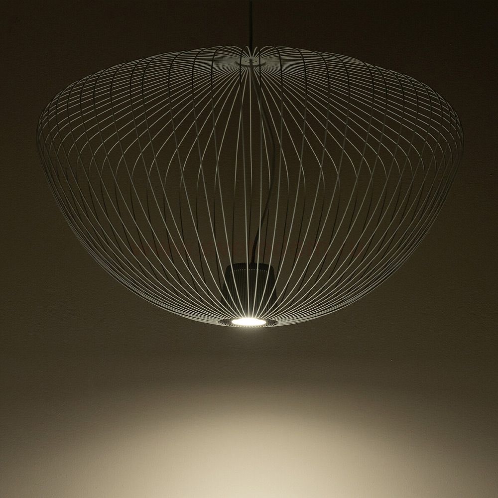 Подвесная люстра Nowodvorski Pumpkin L Silk Gray (Cерия Pumpkin L, Цвет Шелковый серый) арт. 11251