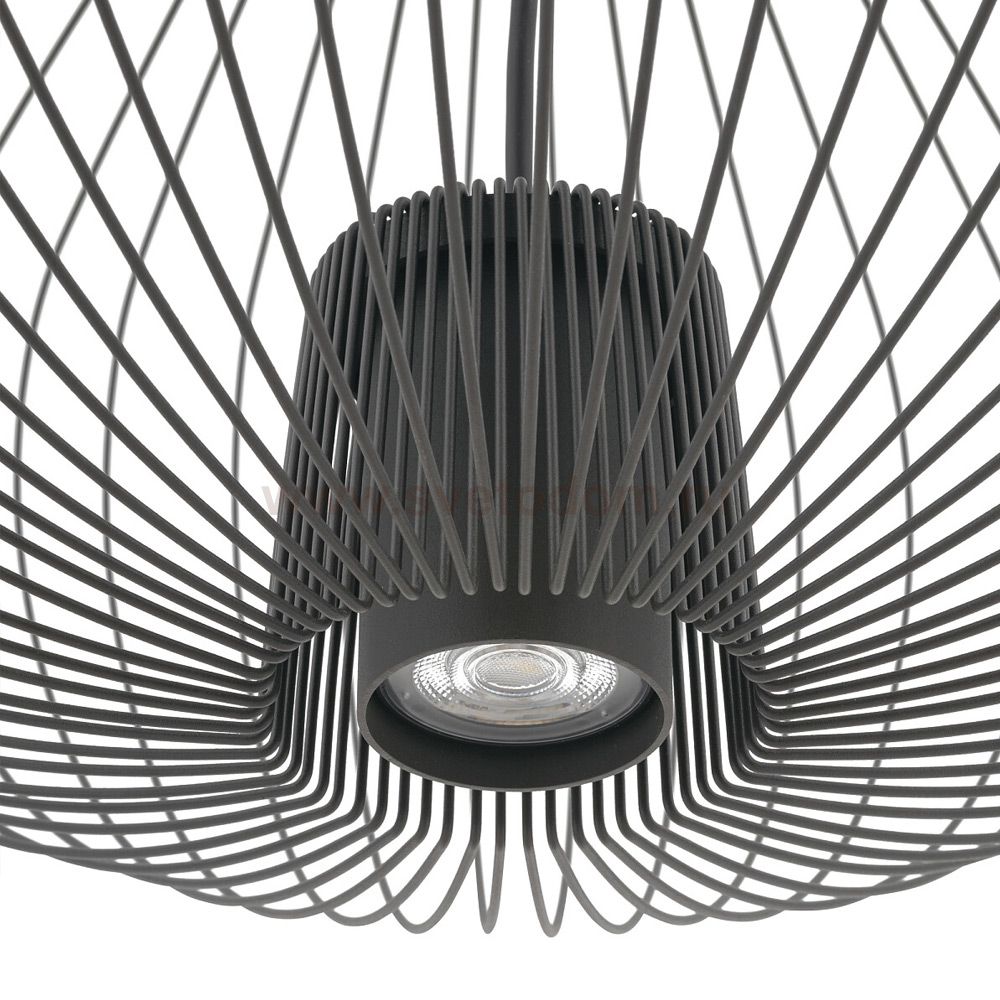 Подвесная люстра Nowodvorski Pumpkin L Umbra Gray (Cерия Pumpkin L, Цвет Темно-серый) арт. 11252