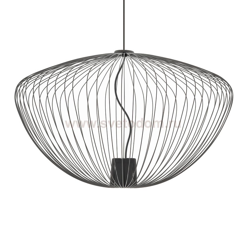 Подвесная люстра Nowodvorski Pumpkin L Umbra Gray (Cерия Pumpkin L, Цвет Темно-серый) арт. 11252