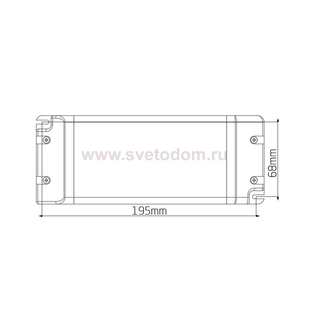 Источник питания для магнитных систем трекового освещения Nowodvorski White (Cерия Lvm, Цвет Белый) арт. 11278