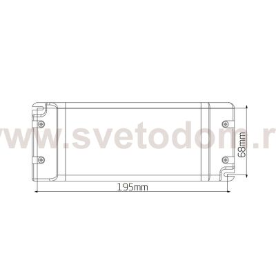 Источник питания для магнитных систем трекового освещения Nowodvorski White (Cерия Lvm, Цвет Белый) арт. 11278