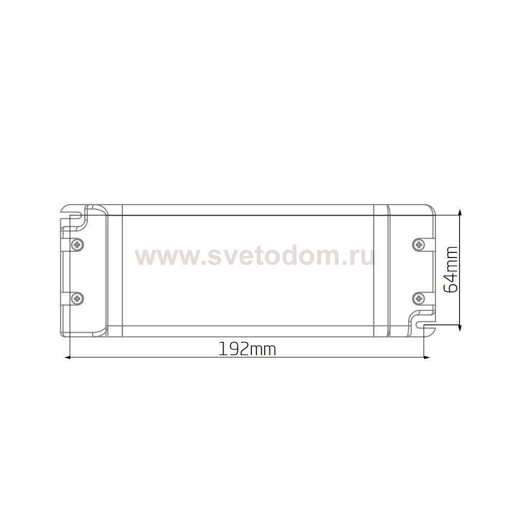 Источник питания для магнитных систем трекового освещения Nowodvorski White (Cерия Lvm, Цвет Белый) арт. 11287
