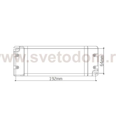 Источник питания для магнитных систем трекового освещения Nowodvorski White (Cерия Lvm, Цвет Белый) арт. 11287