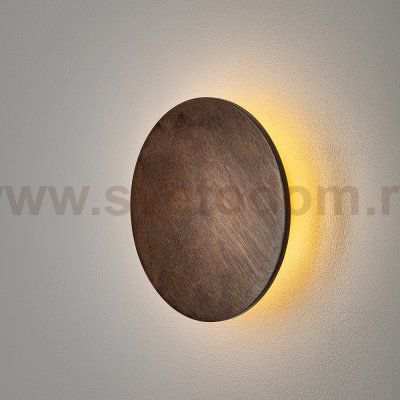 Настенный светильник Nowodvorski Ring Timber Led S Wood (Cерия Ring Timber Led S, Цвет Дерево) арт. 11288
