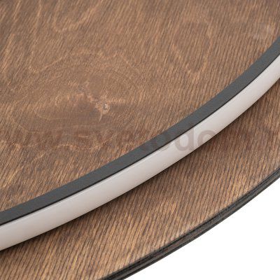 Настенный светильник Nowodvorski Ring Timber Led XL Wood (Cерия Ring Timber Led XL, Цвет Темное дерево) арт. 11292