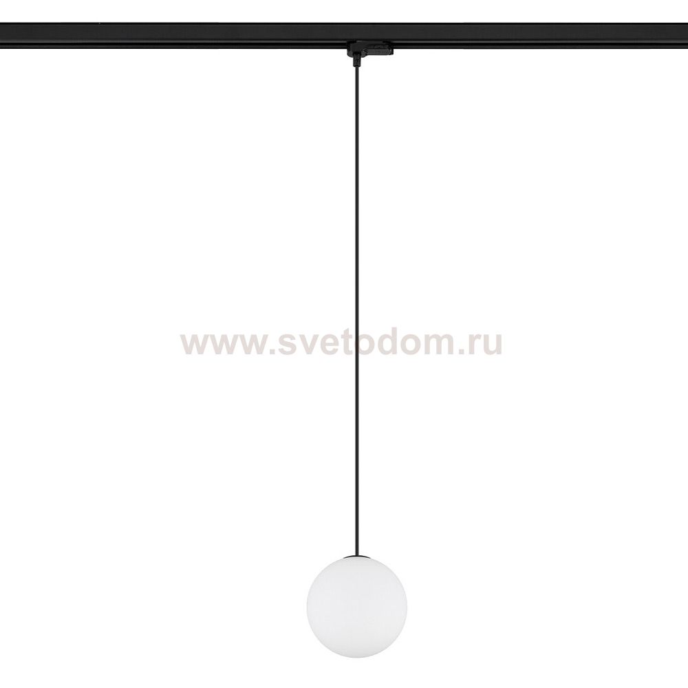 Трековый трехфазный светильник Nowodvorski Ctls Ctls Snowball Black (Cерия Ctls Snowball, Цвет Черный) арт. 11295