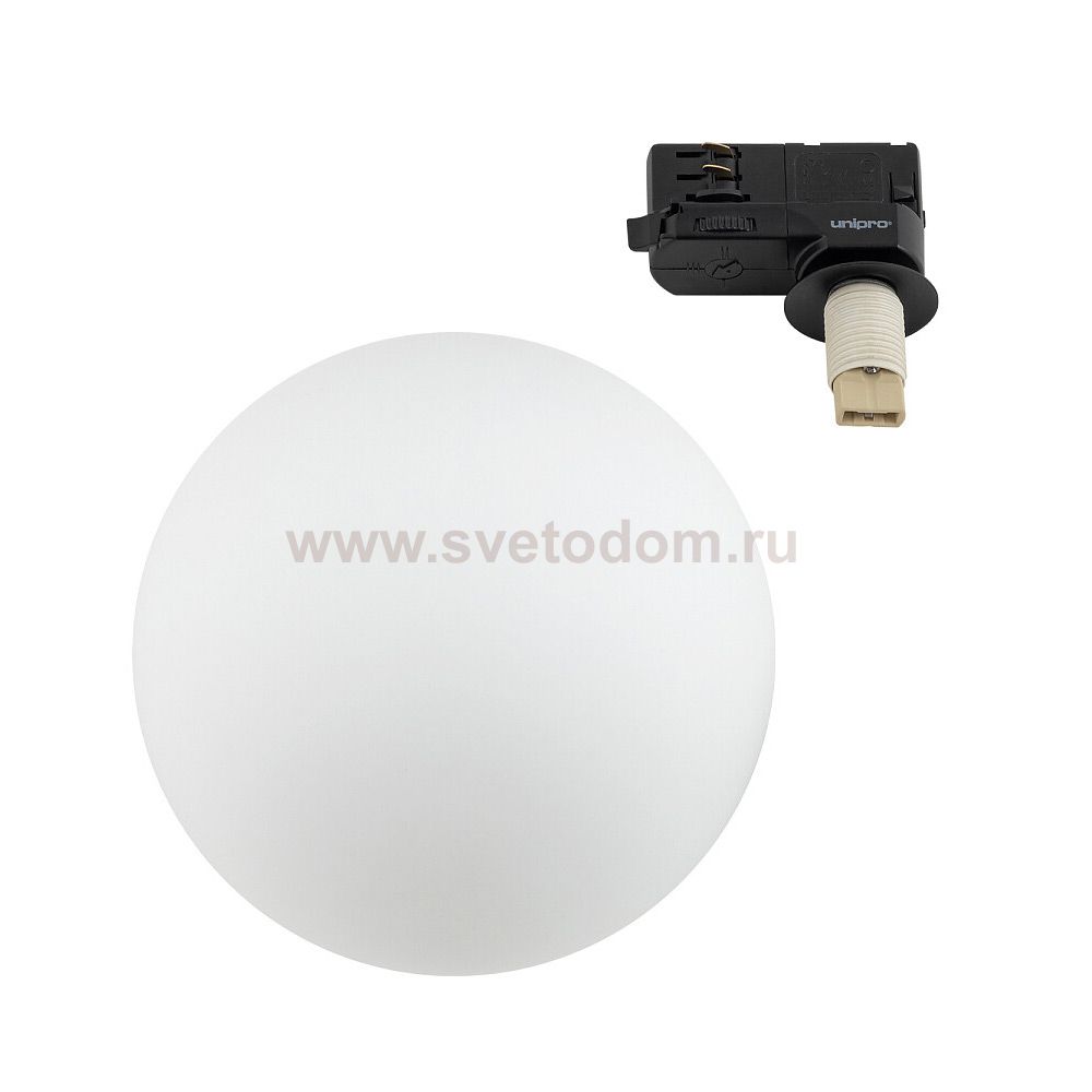 Трековый трехфазный светильник Nowodvorski Ctls Ctls Snowball Black (Cерия Ctls Snowball, Цвет Черный) арт. 11296