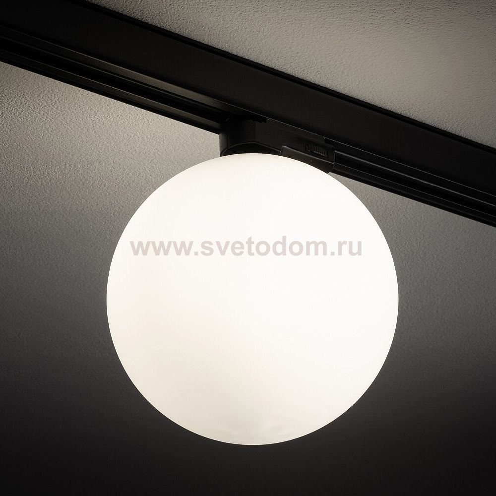 Трековый трехфазный светильник Nowodvorski Ctls Ctls Snowball Black (Cерия Ctls Snowball, Цвет Черный) арт. 11296