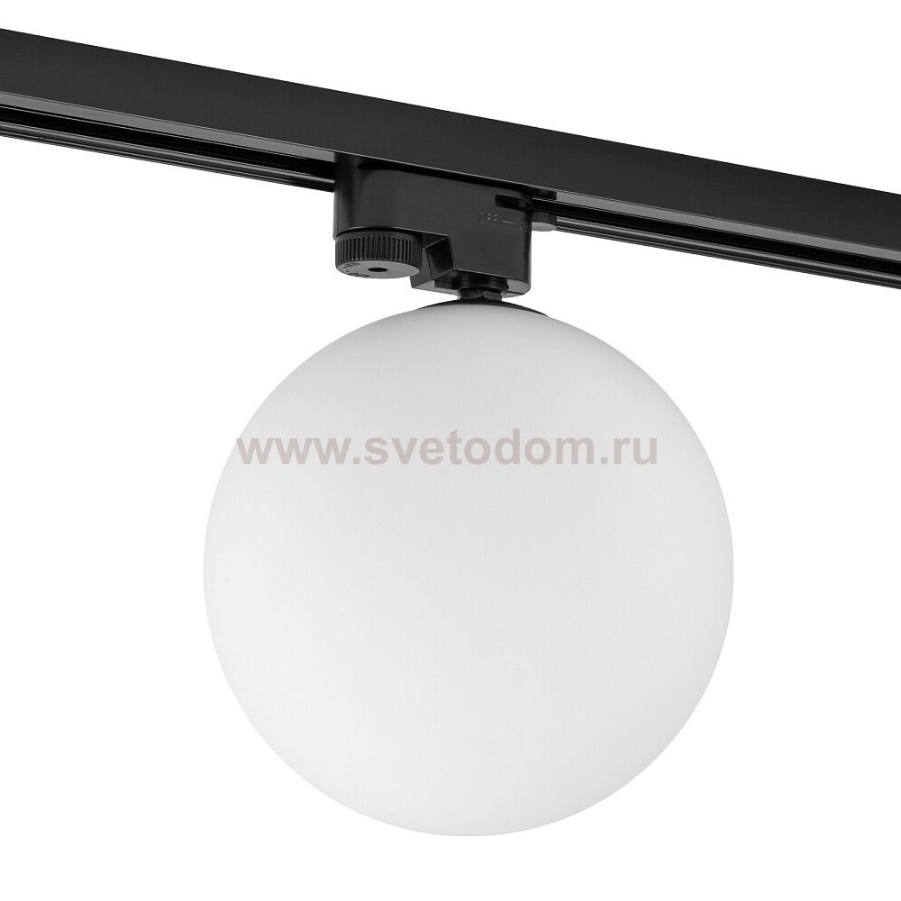 Трековый однофазный светильник Nowodvorski Profile Profile Snowball Black (Cерия Profile Snowball, Цвет Черный) арт. 11298
