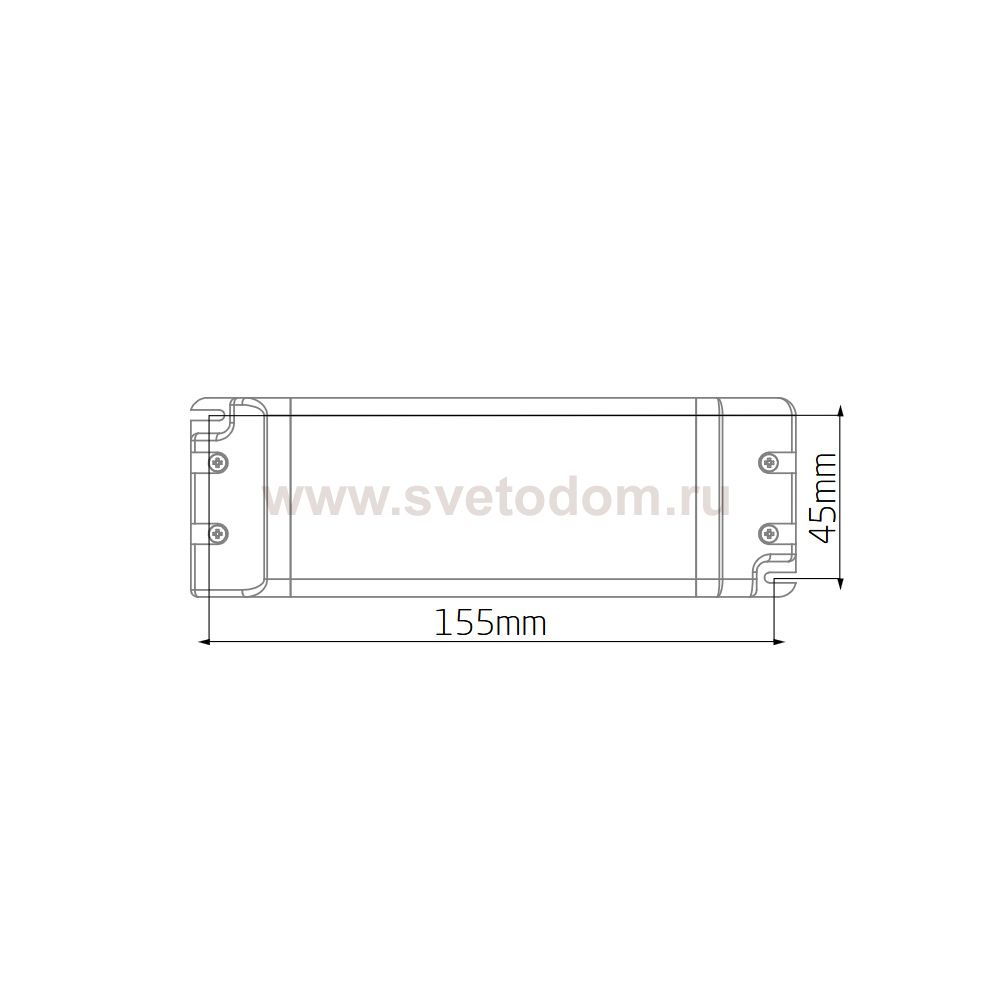 Источник питания для магнитных систем трекового освещения Nowodvorski White (Cерия Lvm, Цвет Белый) арт. 11301