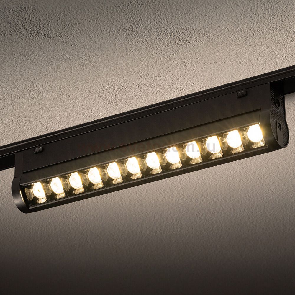 Трековый магнитный светильник Nowodvorski Focus Swing Led Black (Cерия Focus Swing Led, Цвет Черный) арт. 11311