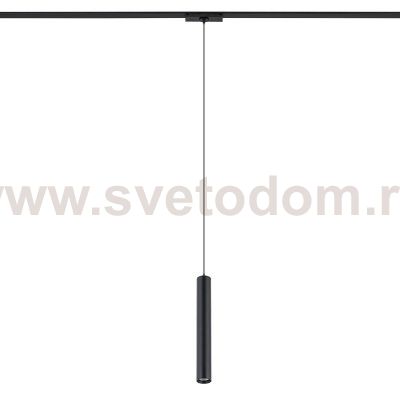 Трековый магнитный светильник Nowodvorski Roller Led Black (Cерия Roller Led, Цвет Черный) арт. 11343